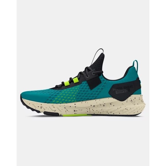 Under Armour Project Rock BSR‎ Circuit Teal Black Men\'s Size 9.5